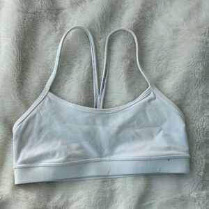 Lululemon Athletica White Sports Bra